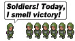 Soldiers having fun image